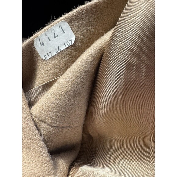 Vintage 1980s Bellamin 100% Pure Wool Camel Blazer Men’s 44 R• USA Made - Picture 14 of 14